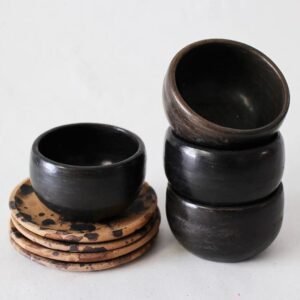 Taxila Stoneware Nesting Bowls - Handcrafted Elegance