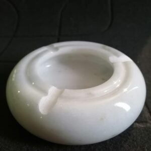 Taxila White Soapstone Ashtray