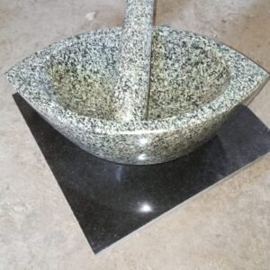 Taxila stone Crushing bowl and pestle