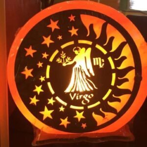 Virgo Himalayan Pink Salt Lamp