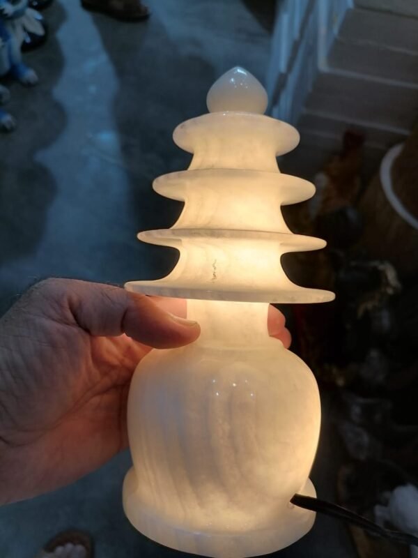 Illuminated Ceramic Insulator Lamp