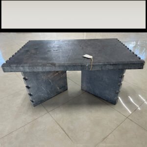 Unique Black Slate Coffee Table