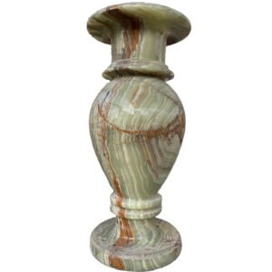 Unique Green Onyx Vase