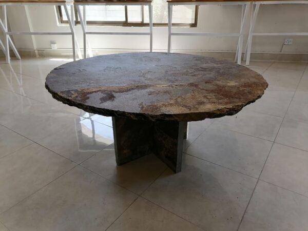 Rustic Slate Coffee Table
