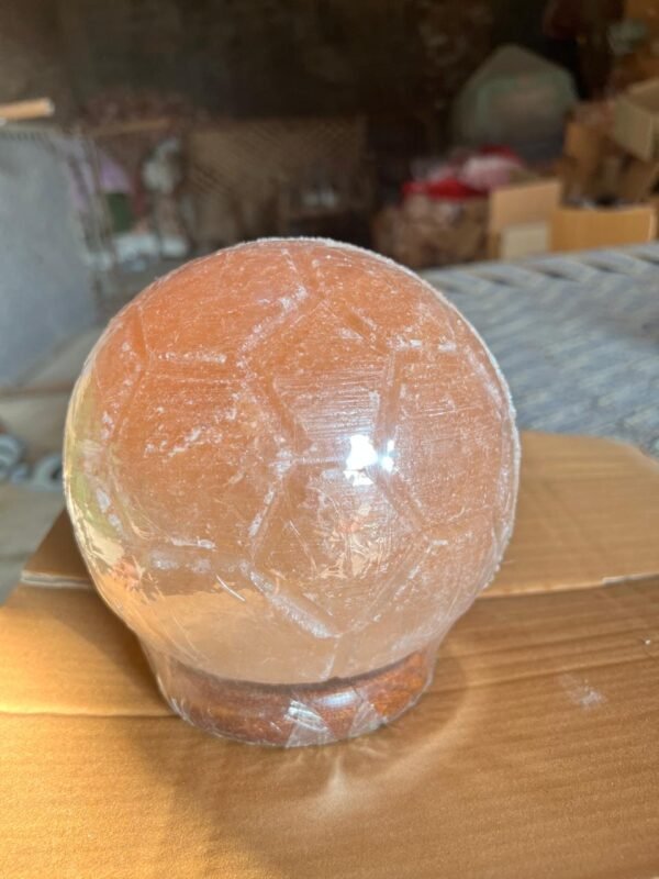 Soccer Ball Salt Lamp